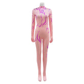 Huntrix Rumi gedruckt Jumpsuit Kpop Demon Hunters Rumi Cosplay Outfits